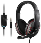 Kubite T997 M&auml;nguri K&otilde;rvaklapid 40mm draiveritega, 1.8m juhtmega, 1x 3.5mm audio/mic + pult, punased