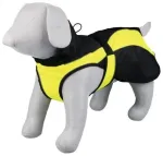 Koerariided : Trixie Safety coat, S: 35 cm, must|kollane
