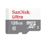 SanDisk m&auml;lukaart 128GB microSDXC Android 100MB/s cl. 10 UHS-I