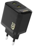 Dudao A28PEU reisilaadija | 45W | PD, GaN | USB-C | must