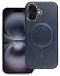 GENTLEMAN MAG COVER telefoni &uuml;mbris MagSafe toega iPhone 12 tumesinine