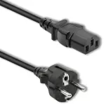 Qoltec toitekaabel IEC C13/SCHUKO | 3x1.00mm&sup2; | 2.5m