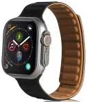Beline nutikella rihm Apple Watch (38/40/41 mm) jaoks | roostevaba teras | must