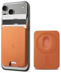 SPIGEN VALENTINUS MAGSAFE UNIVERSAL MAGNETIC CARD HOLDER METALLIC ORANGE