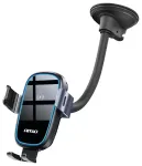 AMiO auto telefonihoidik iminapaga 15W juhtmevaba laadimisega