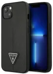 Guess GUHCP13SPSATLK iPhone 13 mini 5,4" must|black hardcase SaffianoTriangle Logo