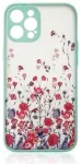 Riff Flower design tagakaas Apple iPhone 12 Pro Max Blue