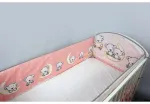 Voodipehmendus 360 cm LEON pink Ankras