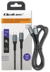 Qoltec andmeedastus- ja laadimiskaabel | USB-C kuni USB-C | 100W