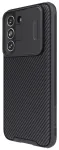 Nillkin CamShield Pro Hard telefoni &uuml;mbris Samsung Galaxy S22 (S901) must (kaamera kaitsega)