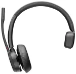 Poly Voyager 4310 77Y95AA Bluetooth mono peakomplekt Microsoft Teams BT700 USB-C adapteriga must