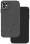 Simple Color Mag telefoni &uuml;mbris MagSafe toega iPhone 11 must