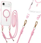 Tel Protect Strap Clear telefoni &uuml;mbris iPhone 17 Air roosa