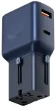 ENERGEA TravelGo Adapter 35 reisilaadija | 35W | USB-A, USB-C | sinine
