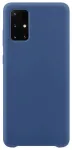 Silicone Case Soft Flexible Rubber Cover for Samsung Galaxy A72 4G dark blue