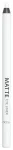Gosh, Matte Eye Liner, Cream Pencil, Kohl Eyeliner, 001, Dover White, 1.2 g