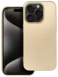 Metallic telefoni &uuml;mbris iPhone 15 Pro kuldne