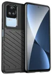 Thunder Case case for Xiaomi Poco F4 5G silicone armor case black