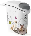 Toidu hoidmise konteiner Pets Life Koerad 10kg 23L 23,2x49,7x50,3cm kassid