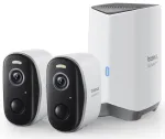 Baseus Security N1 2K Outdoor Monitoring Kit (2 Cameras) &ndash; White