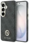 Guess 4G Rhinestone Round Logo telefoni &uuml;mbris MagSafe toega Samsung Galaxy S26 (S942) must