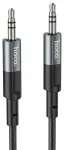 Kaabel AUX Jack 3,5 mm to Jack 3,5 mm Hoco 1 m UPA23 metallhall