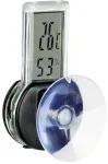 Termomeeter terrariumile : Trixie "SP" Digital thermo:/hygrometer with suction pad, 3 &times; 6 cm