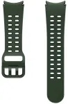 Samsung Extreme Sport nutikella rihm Galaxy Watch 6 (20 mm) jaoks | silikoonist | roheline/must