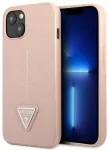 Guess GUHCP13SPSATLP iPhone 13 mini 5,4" roosa|pink hardcase SaffianoTriangle Logo