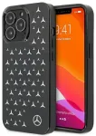 Mercedes MEHCP13LESPBK iPhone 13 Pro | 13 6,1" must k&otilde;va &uuml;mbris Silver Stars Pattern