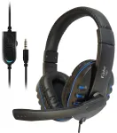 Kubite T997 M&auml;nguripeakomplekt 40mm elemendid 1.8m Kaabel 1x 3.5mm audio/mic + Kaugjuhtimispult Sinine