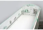 Voodipehmendus 360 cm DREAMER green Ankras