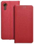 LUNA Book Carbon raamatut&uuml;&uuml;pi telefoni &uuml;mbris Samsung Galaxy Xcover 7 (G556) punane