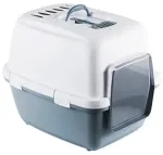 Cat toilet closed Cathy Comfort 58x45x48cm white|blue