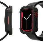 Araree Flexield nutikella &uuml;mbris Apple Watch (45 mm) jaoks | must