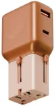 ENERGEA TravelGo Adapter 35 reisilaadija | 35W | USB-A, USB-C | oranž