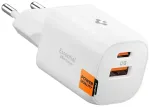 Spigen Essential EE352EU reisilaadija | 35W | USB-C, USB-A | valge