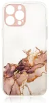 Marble Case Xiaomi Redmi Note 11 jaoks geelkorpus Marmor Pruun