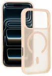 Tel Protect Aura Matte telefoni &uuml;mbris MagSafe toega iPhone 17 Pro Max gardenia