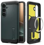 Spigen Tough Armor Mag telefoni &uuml;mbris MagSafe toega Samsung Galaxy S26 (S942) roheline