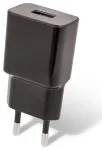 Setty reisilaadija | 12W | USB-A | komplektis USB-C kaabel | must