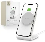 Tech-Protect QI15W-A38 juhtmevaba laadija | Qi | &Uuml;hildub MagSafe'iga | 15W | valge