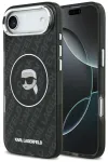 Karl Lagerfeld IML Karl Head Logo telefoni &uuml;mbris MagSafe toega iPhone 17 Air must