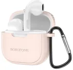 Borofone TWS Bluetooth k&otilde;rvaklapid BW29 Charm Roosa