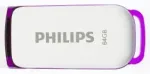 Philips USB 2.0 m&auml;lupulk Snow Edition (lilla) 64GB