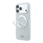 Lacoste Petit Pique Semi Wrap Ring Stand telefoni &uuml;mbris alusega ja MagSafe toega iPhone 18 Pro Max hall