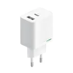 Oppo OSAB4CB4AE reisilaadija | 45W | GaN | USB-A, USB-C | valge
