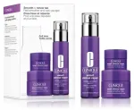 Clinique Smooth & Renew Lab vananemisvastane nahahoolduskomplekt - Clear
