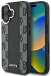 DKNY DKHMP16MPCPVSLK iPhone 16 Plus 6.7" czarny|black hardcase Checkered Pattern Magsafe