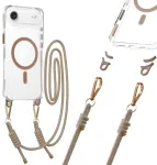 Tel Protect Strap Clear telefoni &uuml;mbris iPhone 17 Air kuldne